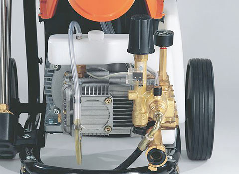Motor de baixa velocidade e bomba de latão robusta