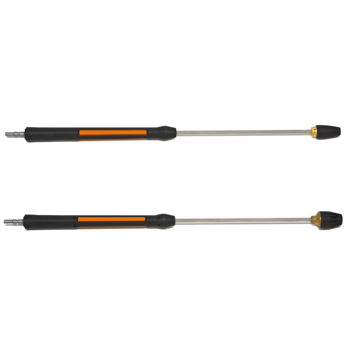 Tubos de pulverização com boquilha rotor