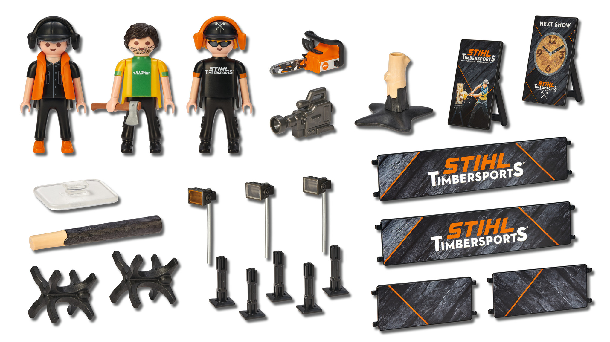 Conjunto Playmobil Edição TIMBERSPORTS®