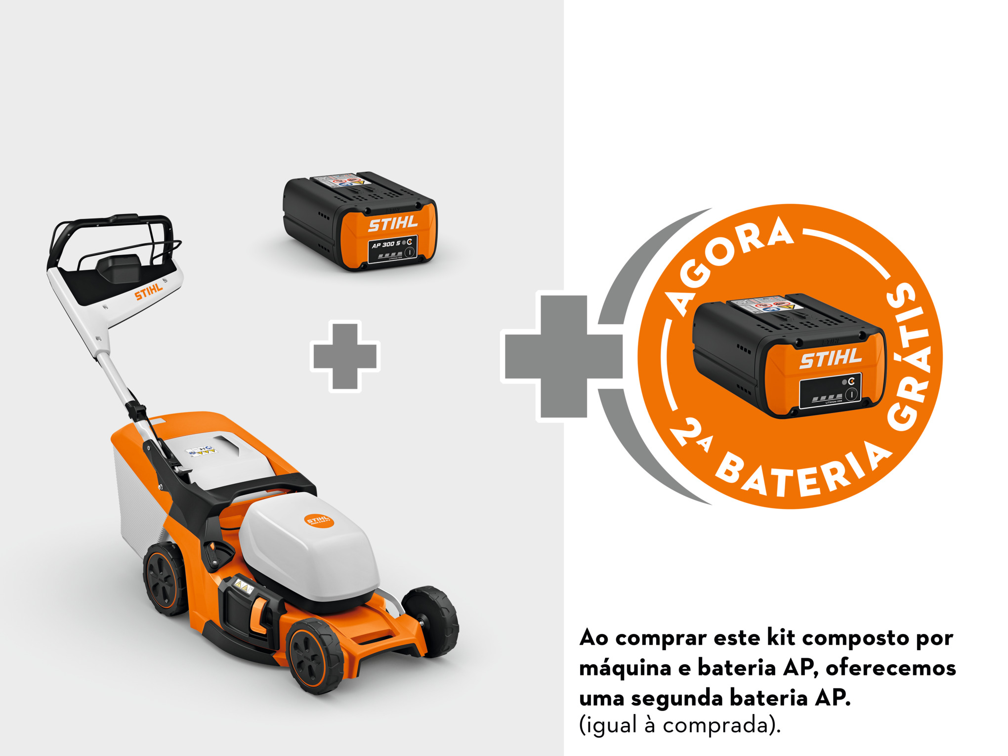 KIT RMA 448 PV com AP 300 S: 2ª bateria AP 300 S Grátis