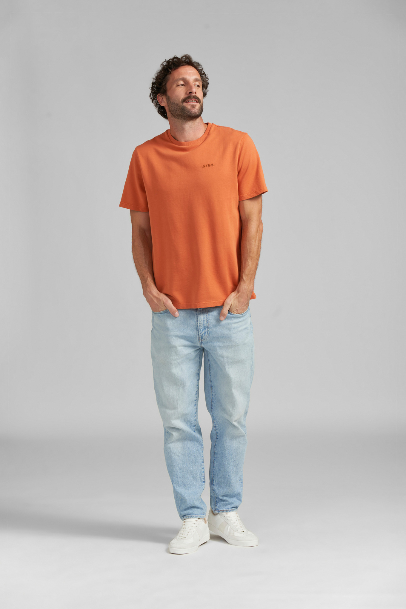 T-shirt DYE ORANGE