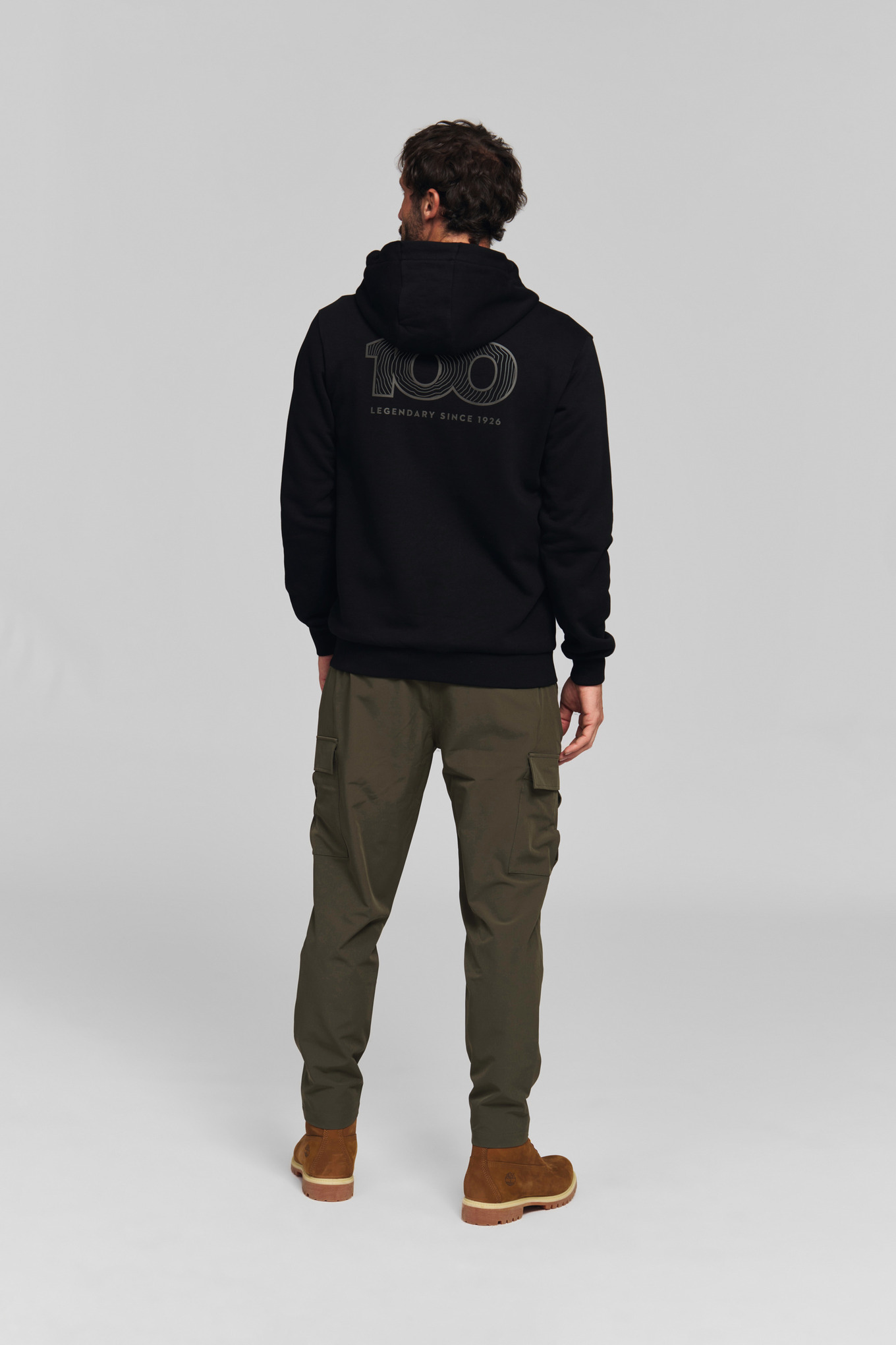 Casaco com capuz «STIHL 100 reflective» preto