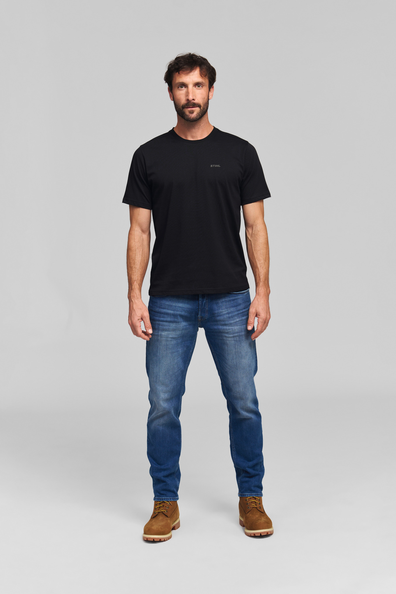 T-shirt «STIHL 100 reflective» preta