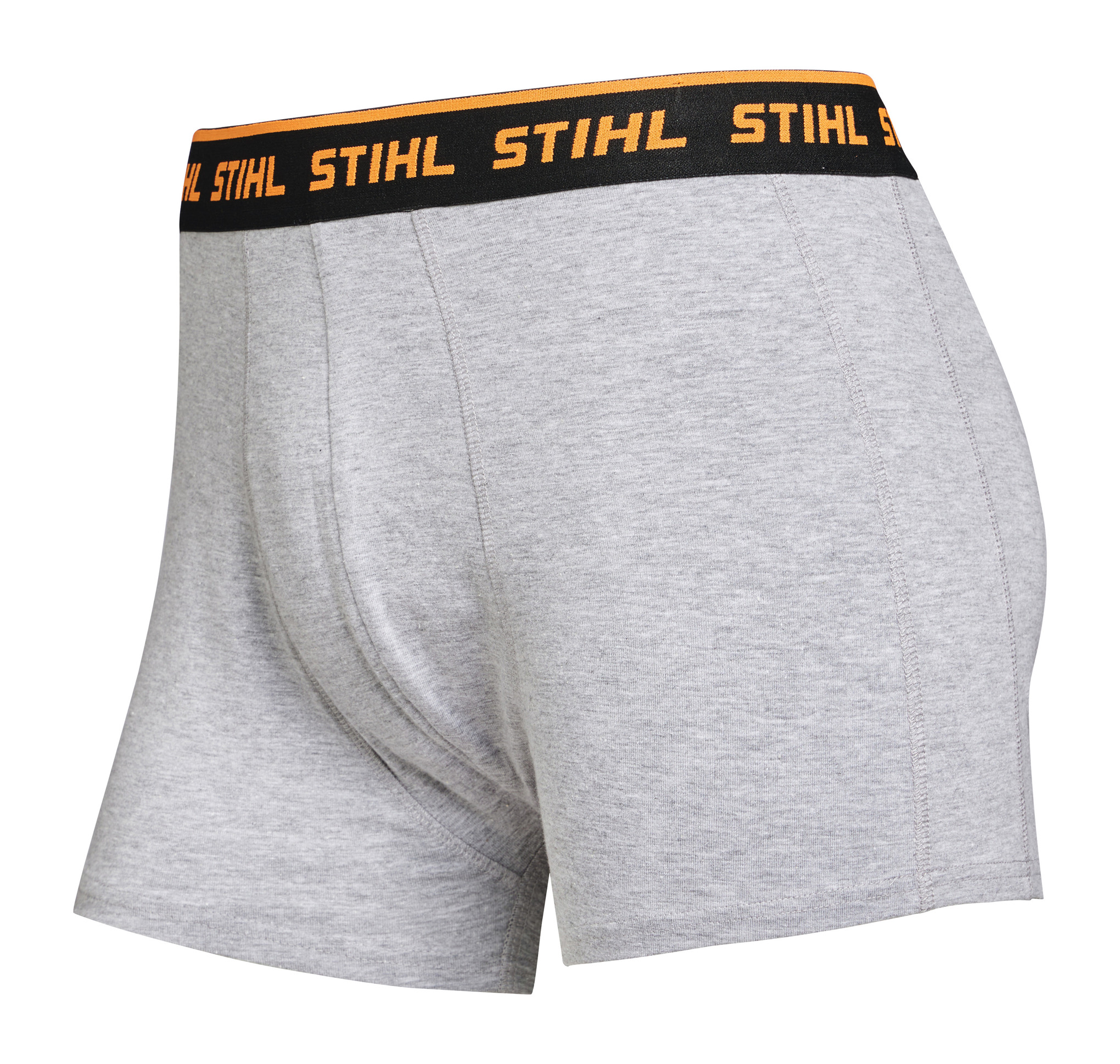 Boxers "LOGO", Preto / Cinza (2 Unidades)
