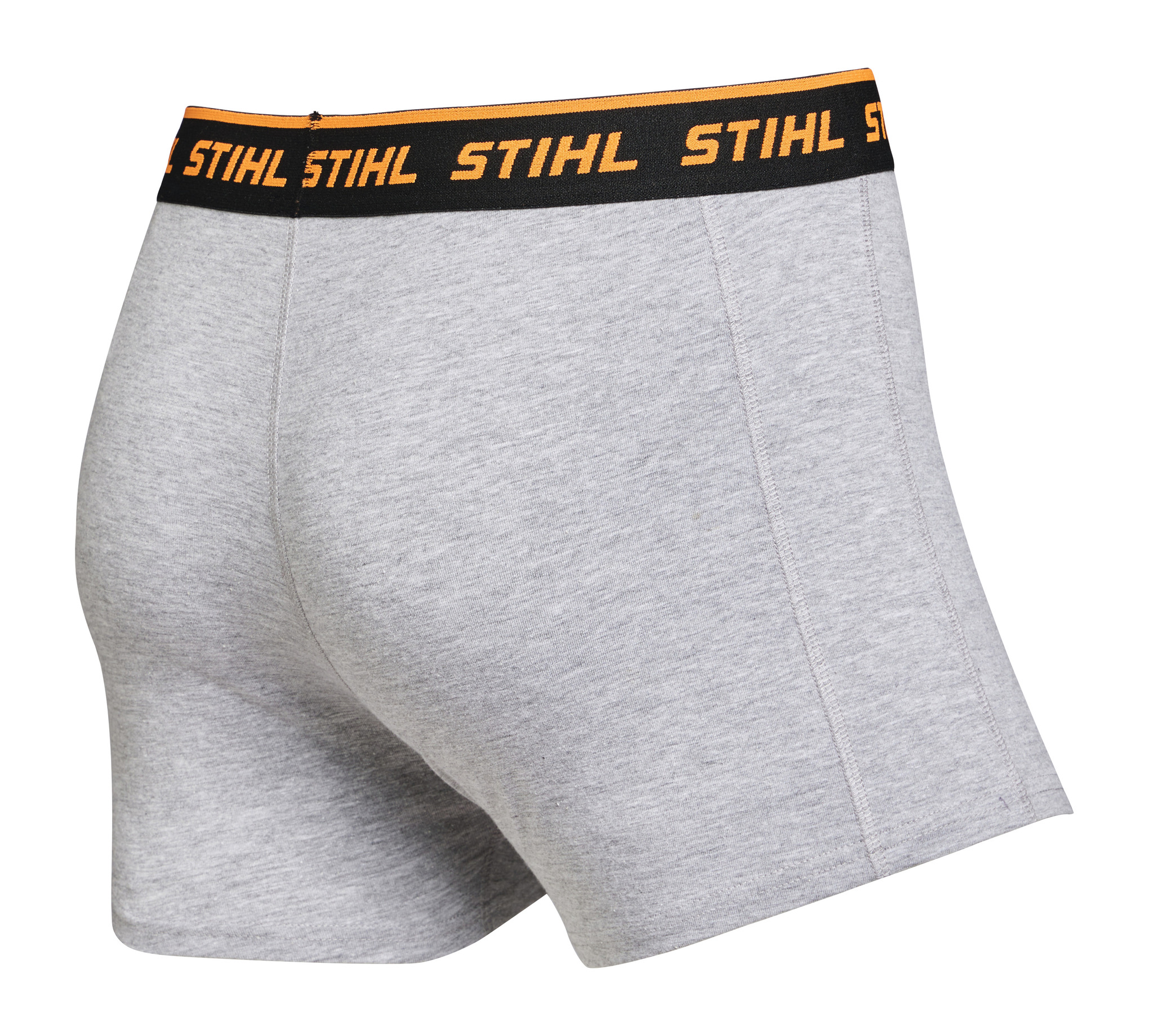 Boxers "LOGO", Preto / Cinza (2 Unidades)