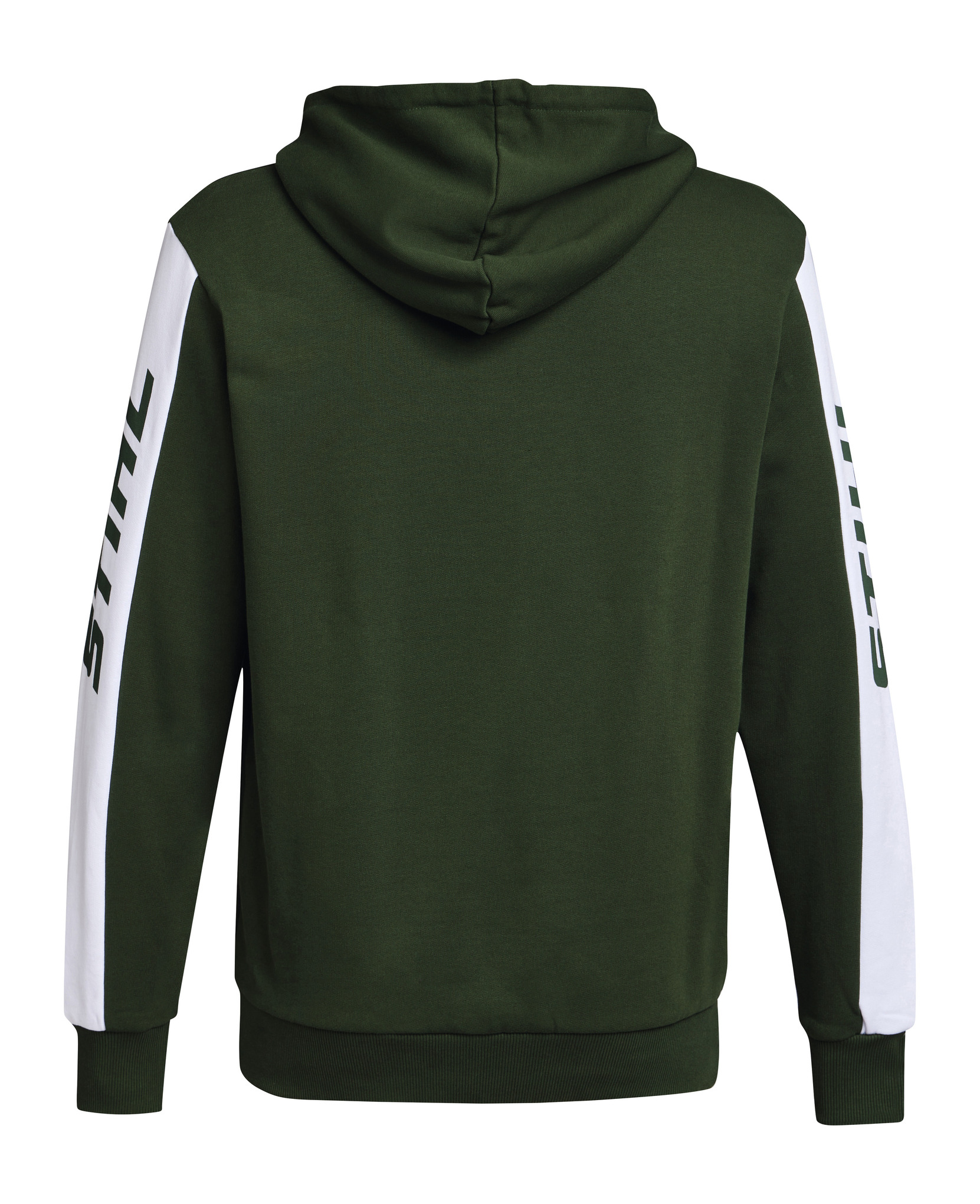 Sweat com Capuz "COLORBLOCK SLEEVE", verde