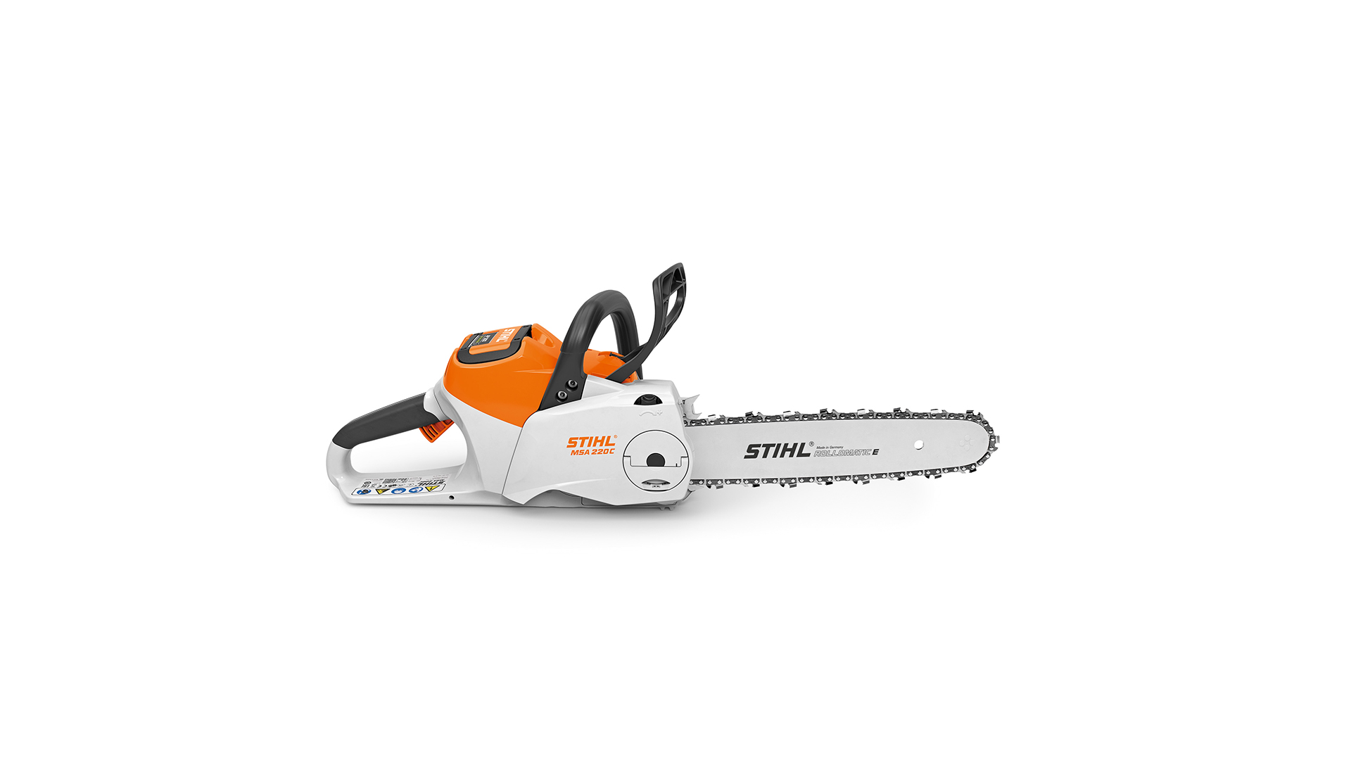 Motosserra a bateria STIHL MSA 220 do sistema AP.